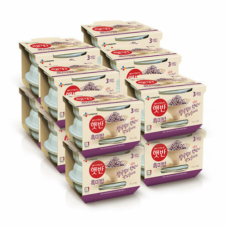 햇반 흑미밥 210g x 36개 (1box)